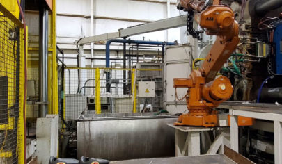 Extractor Robot at the Quench Tank