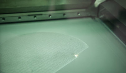 Laser Printing in action.